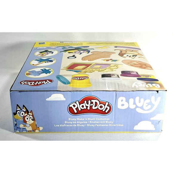 Play-Doh Bluey Make ‘n Mash Costumes Play Dough Set New Factory Sealed - Picture 6 of 7